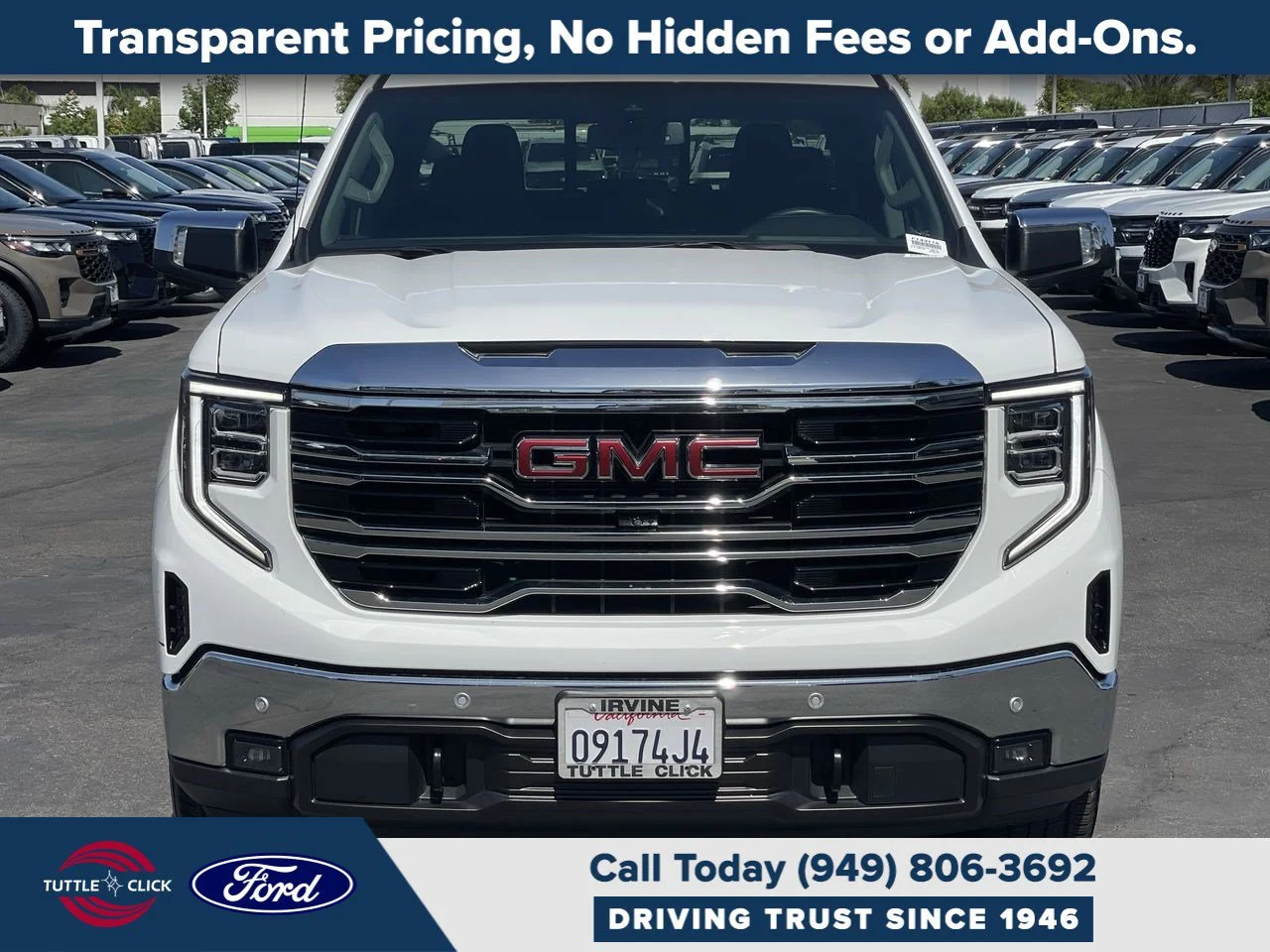 Used 2026 Summit White GMC SLT image 11