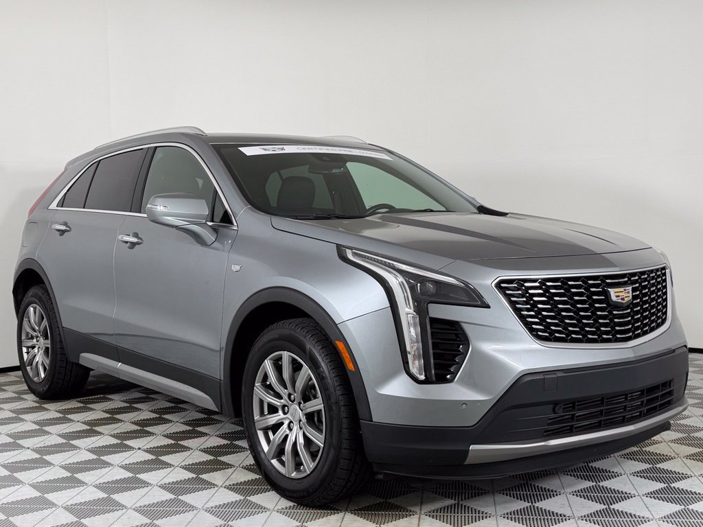 Used 2023 Argent Silver Metallic Cadillac Premium Luxury image 1