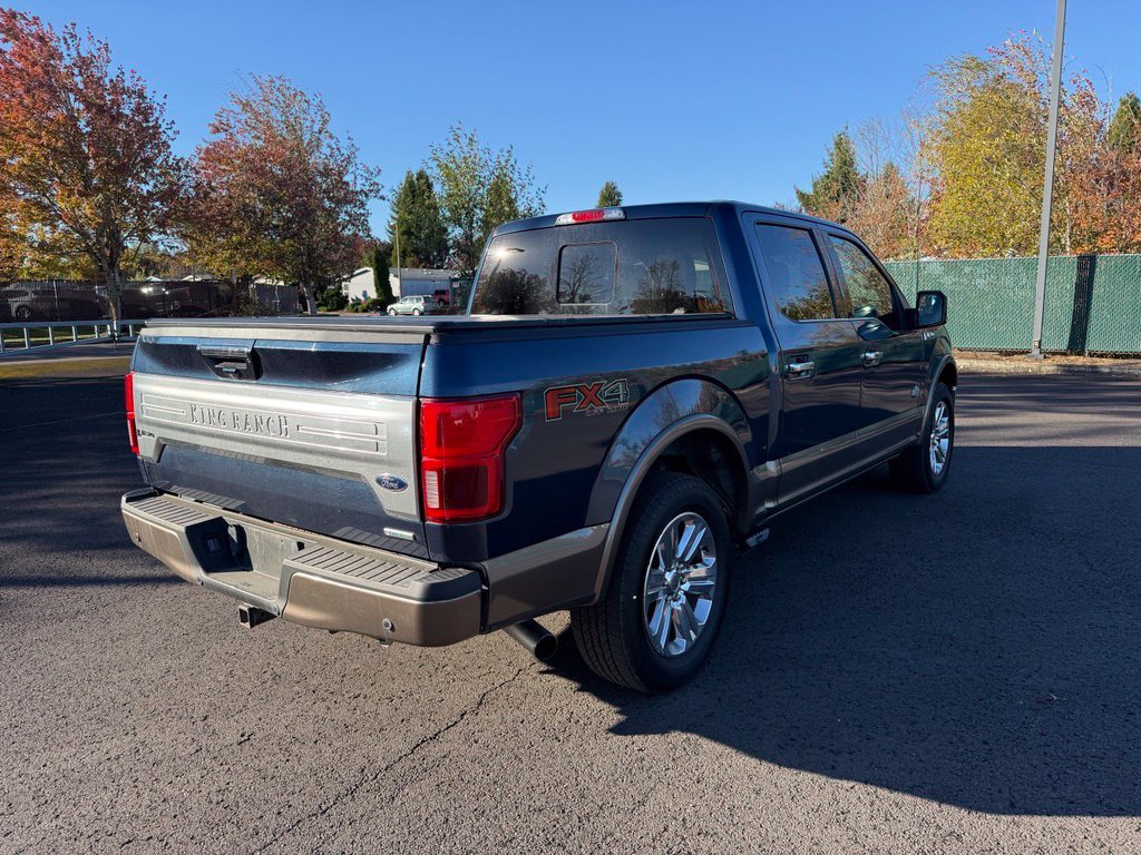 Used 2018 Blue Jeans Metallic Ford King Ranch image 7