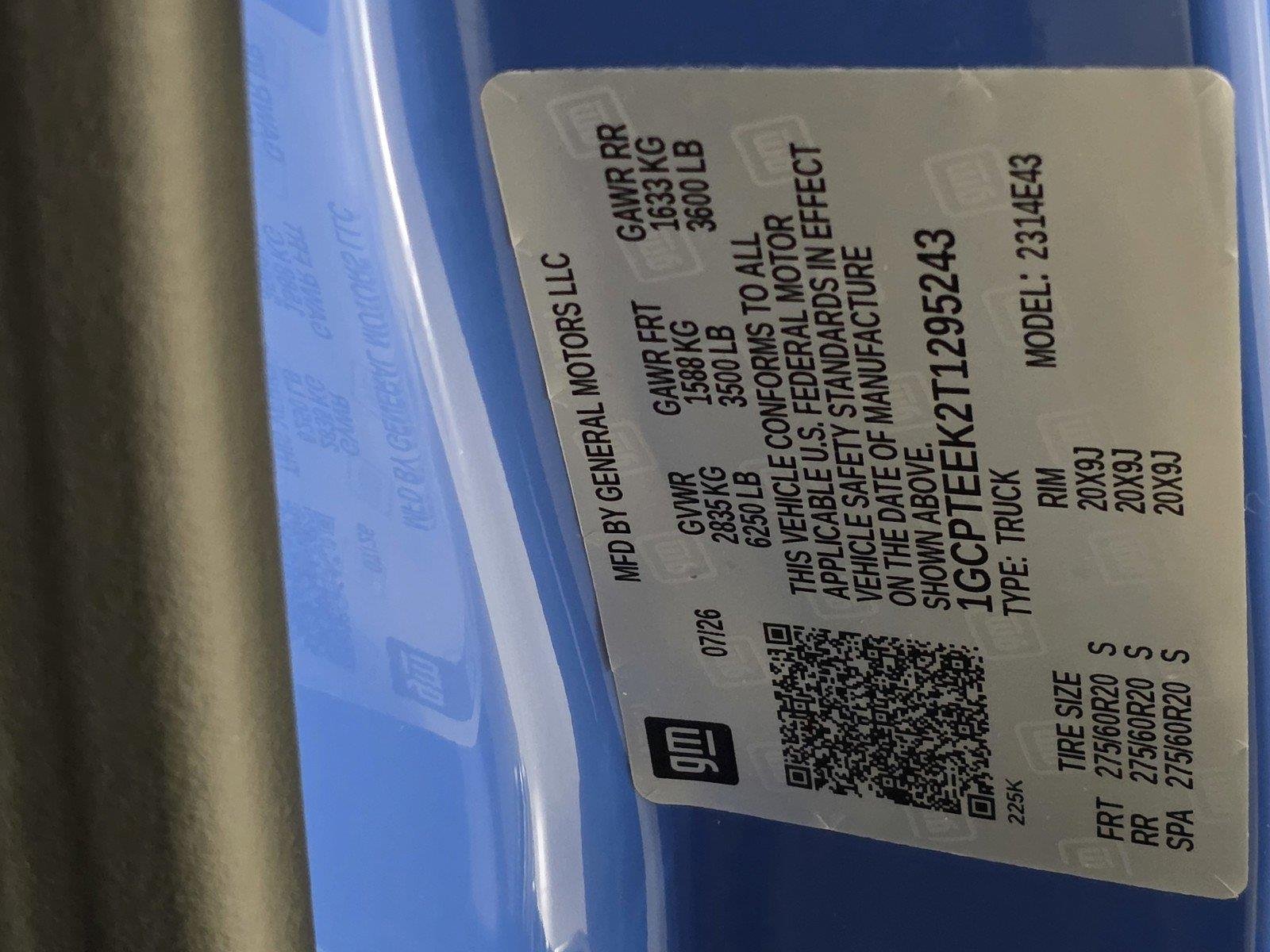 New 2026 Reef Blue Metallic Chevrolet Trail Boss image 35