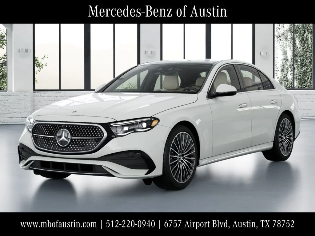 New 2027 White Mercedes-Benz E 350 image 1