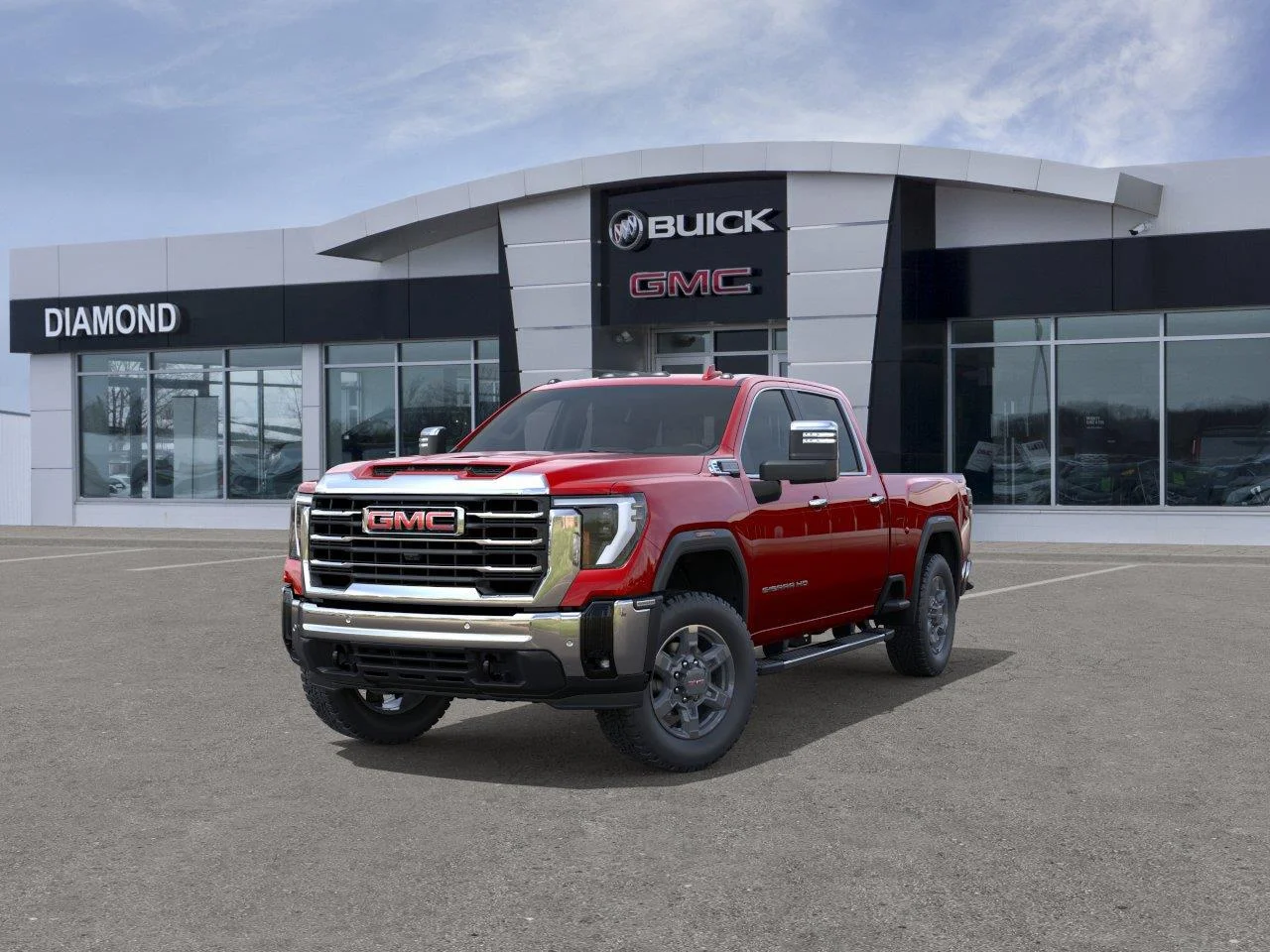 New 2026 Volcanic Red Tintcoat GMC SLT image 8