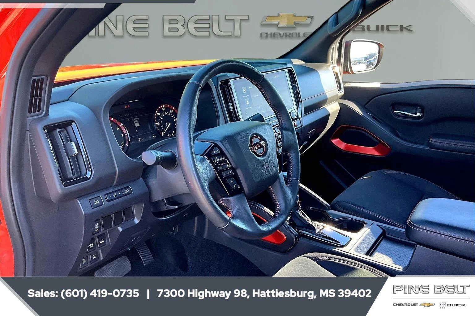 Used 2025 Afterburn Orange Nissan PRO-4X image 13