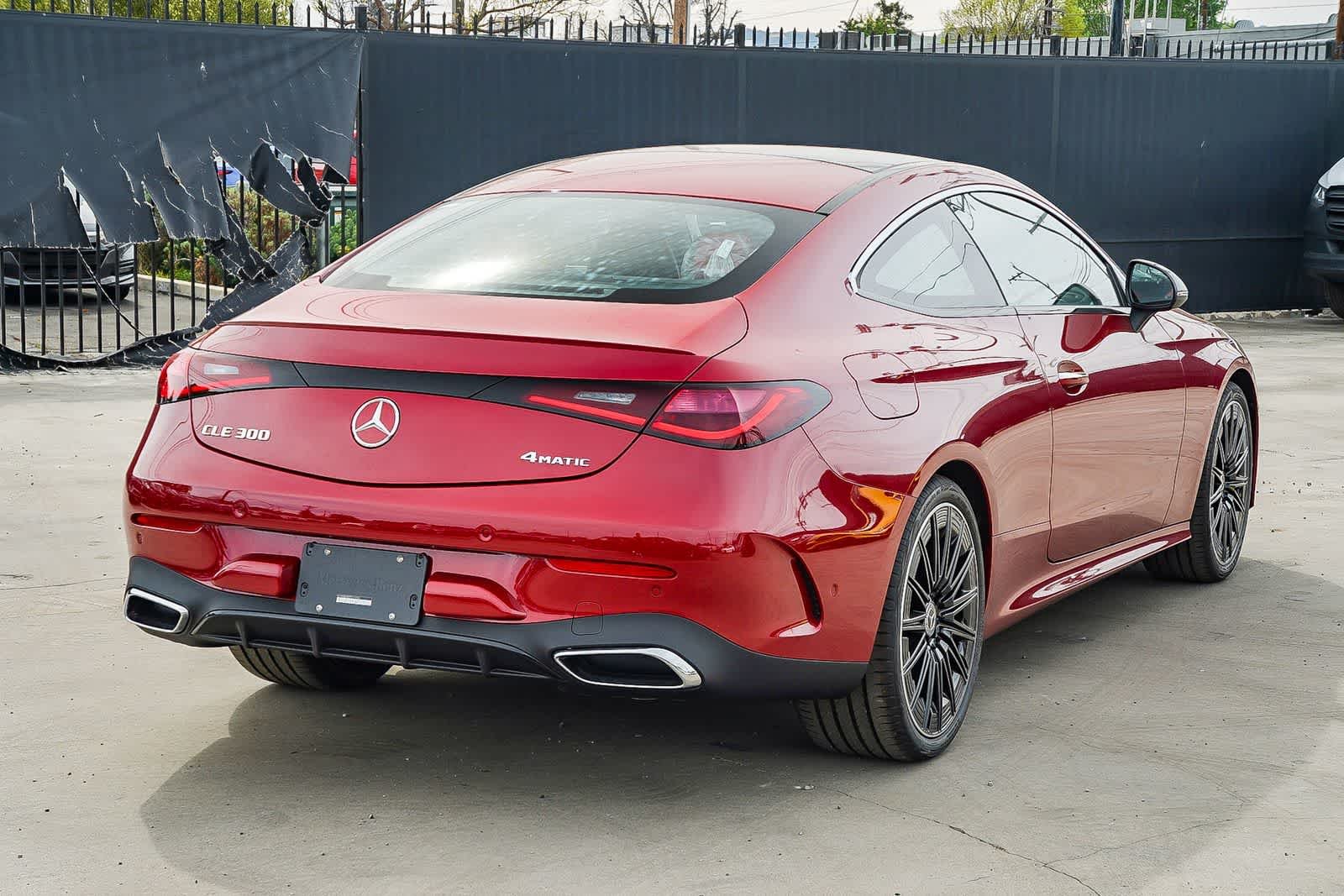 New 2026 MANUFAKTUR Patagonia Red Metallic Mercedes-Benz CLE 300 image 4