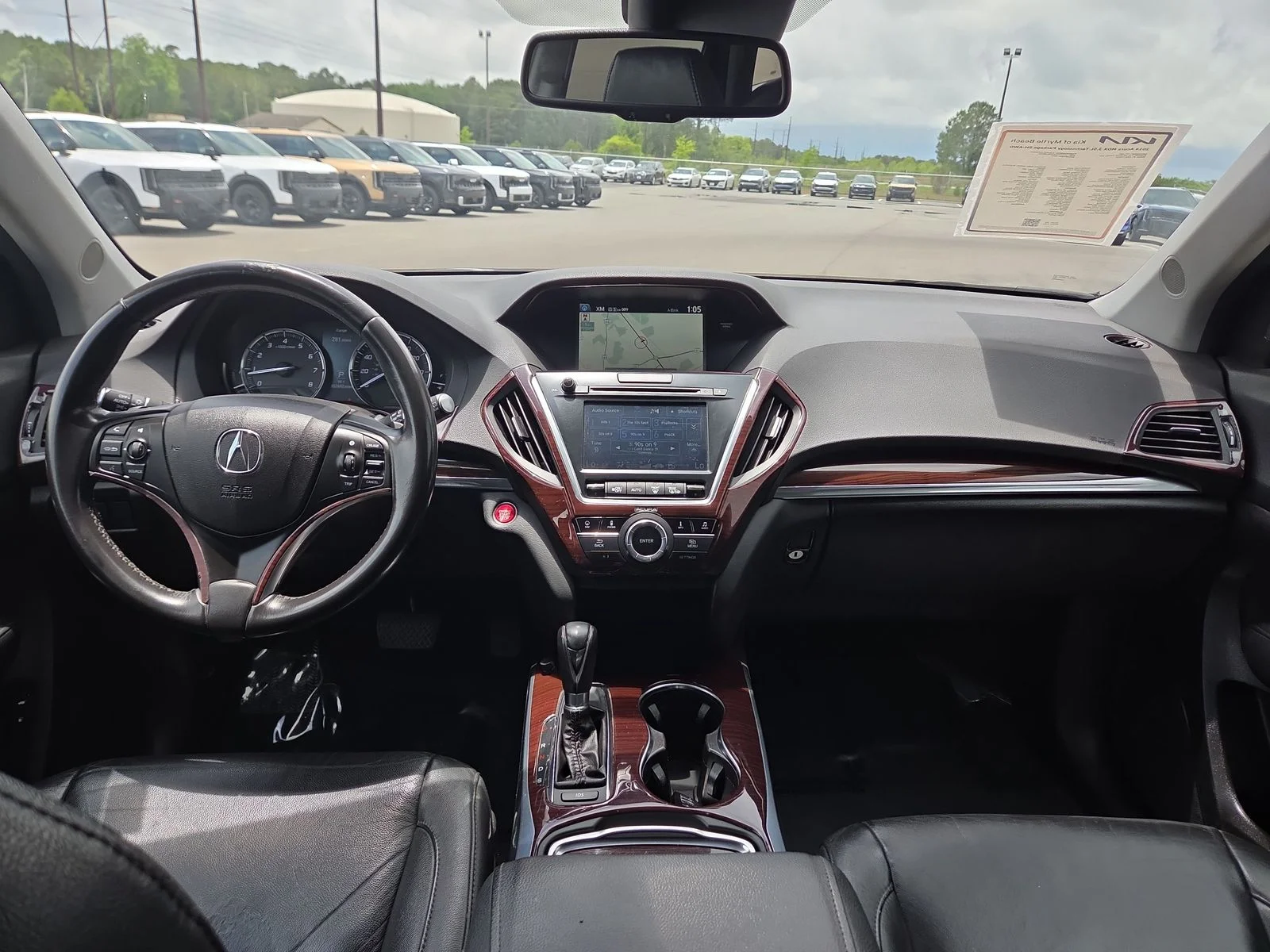 Used 2014 Graphite Luster Metallic Acura 3.5L Technology Package image 12