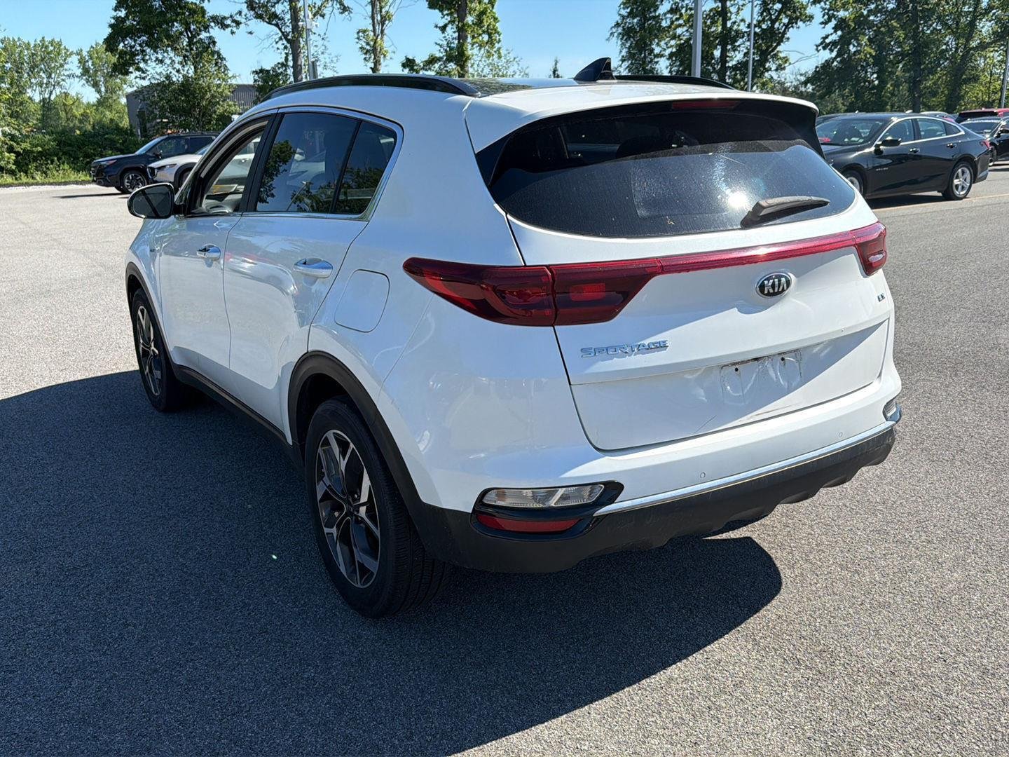 Used 2020 Snow White Pearl Kia EX image 6