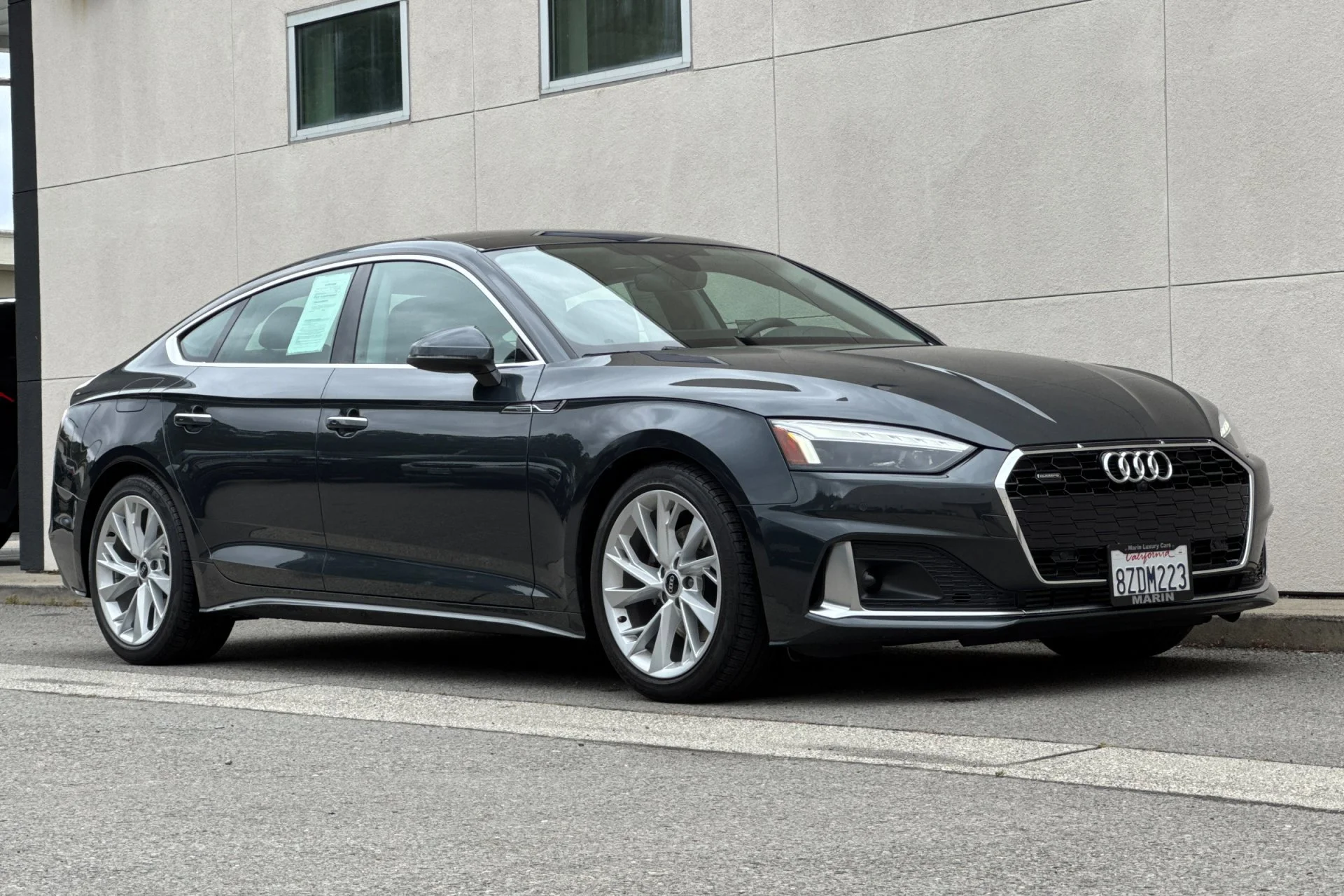 Used 2022 Manhattan Gray Metallic Audi Premium Plus 40 TFSII Quattro image 9
