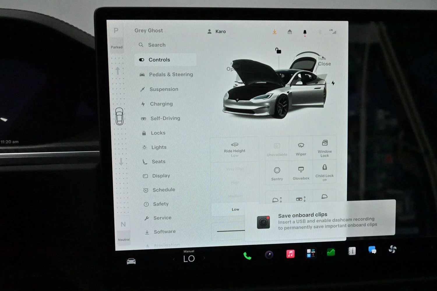 Used 2021 Midnight Silver Metallic Tesla Plaid image 22