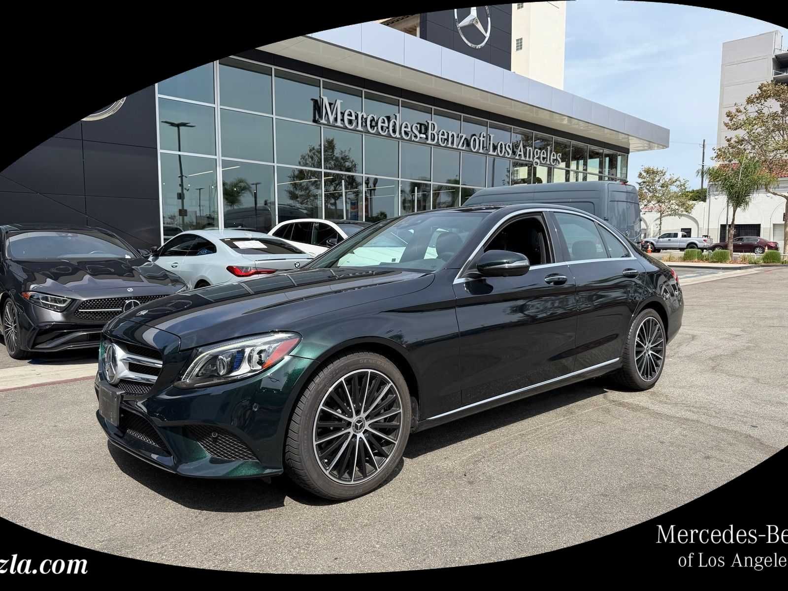 Used 2019 Emerald Green Metallic Mercedes-Benz C 300 image 1