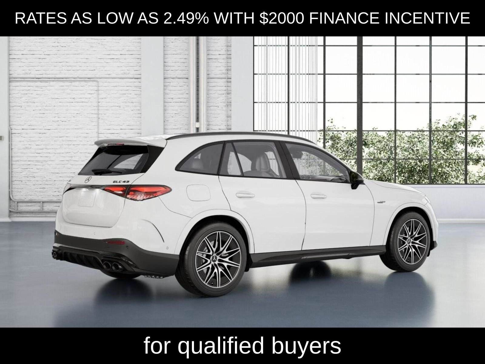 New 2026 Polar White Mercedes-Benz GLC 43 AMG® image 20