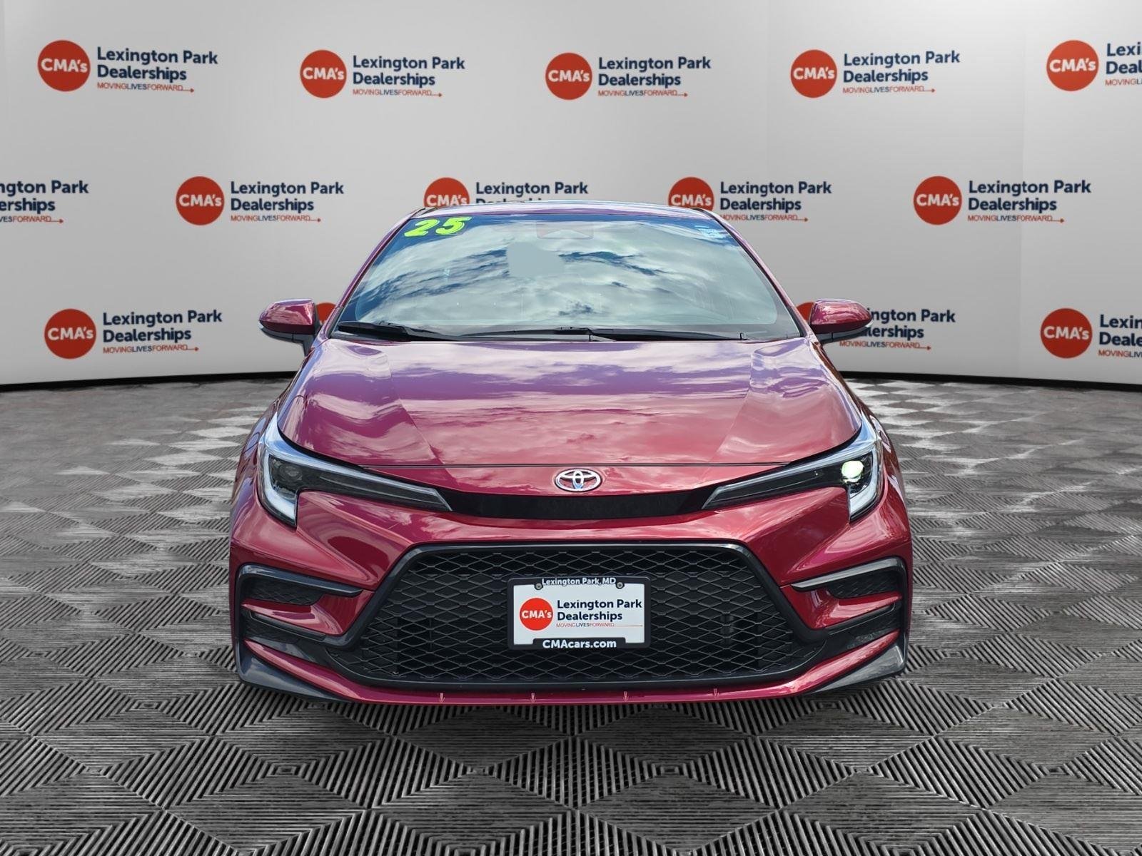 Used 2025 Ruby Flare Pearl Toyota XSE image 2