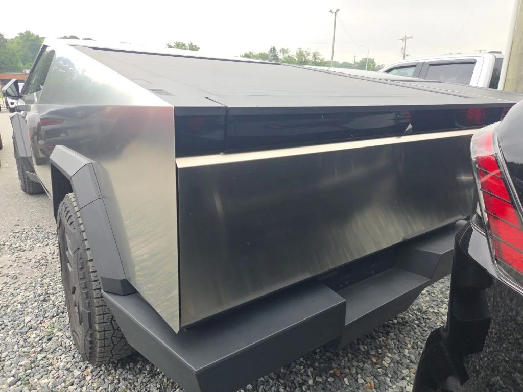 Used 2025 Silver Tesla Cyberbeast image 6