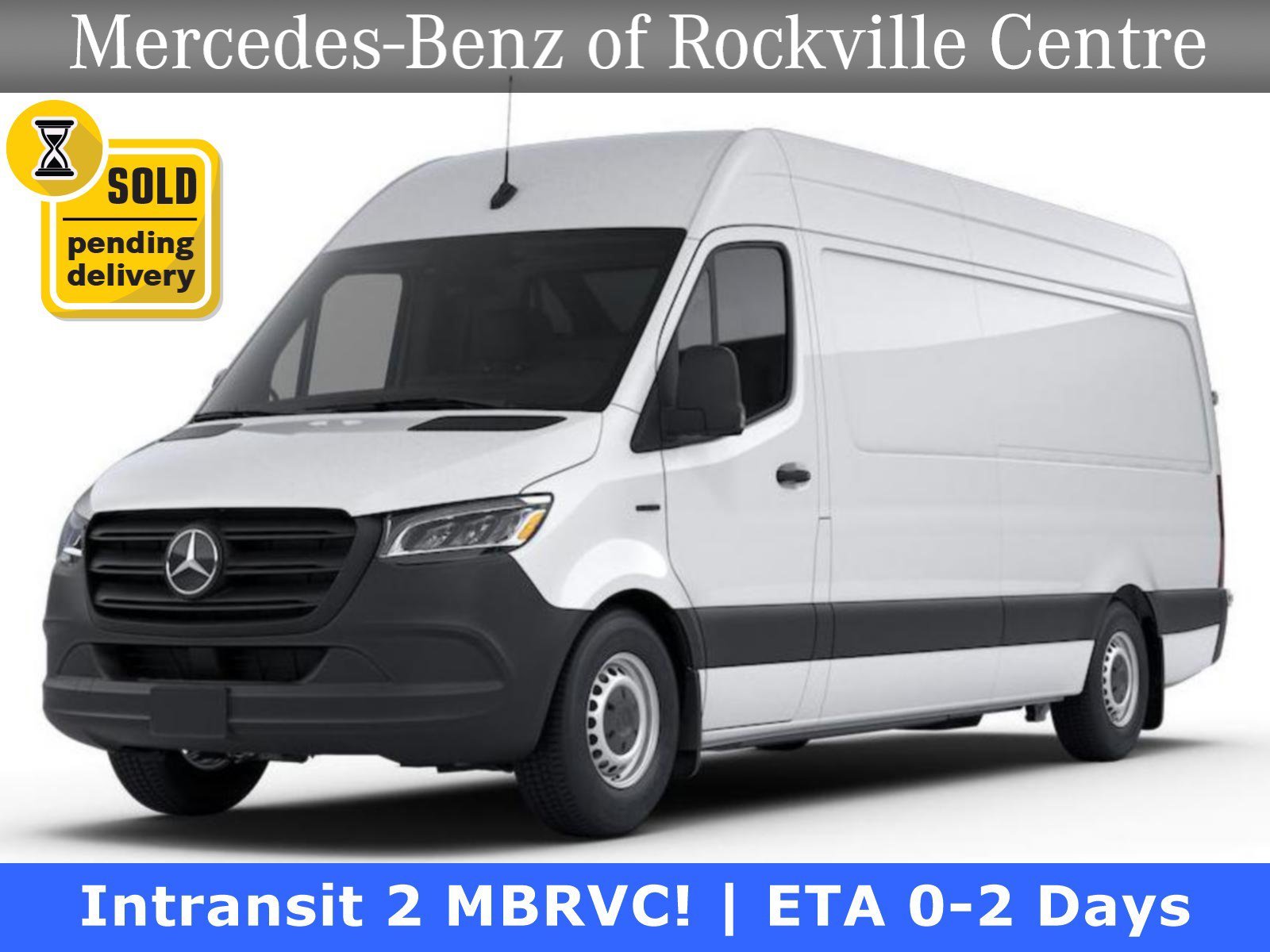New 2025 Arctic White Mercedes-Benz 2500 High Roof 170 RWD image 1