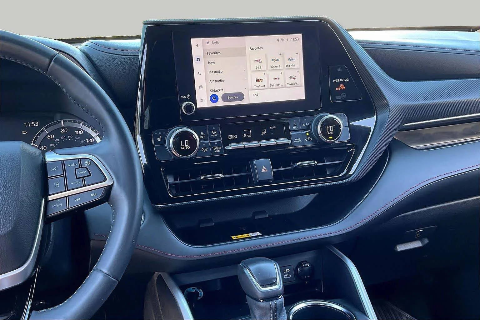 Used 2023 Midnight Black Metallic Toyota XSE image 7