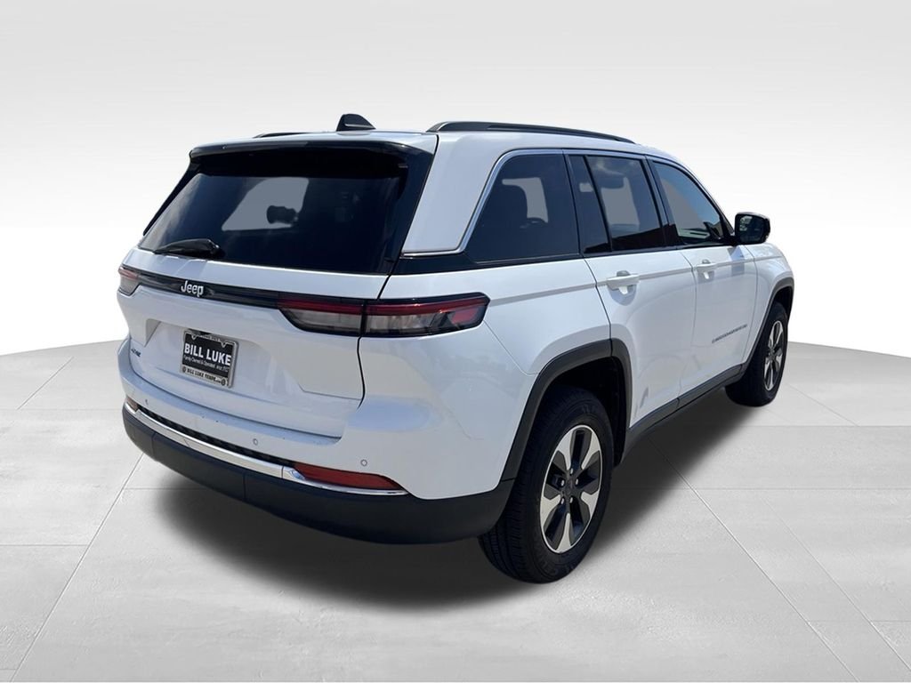 Used 2024 Bright White Clearcoat Jeep 4xe image 7