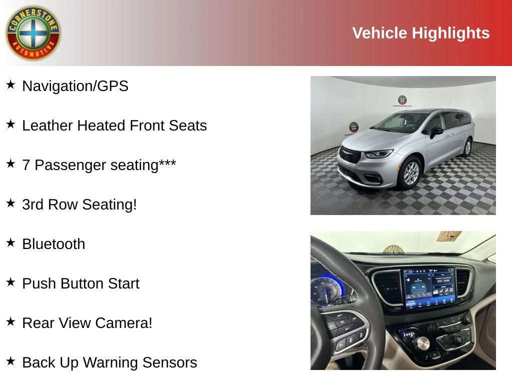 Used 2024 Chrysler Pacifica Touring L with VIN 2C4RC1BG5RR146069 for sale in Elk River, Minnesota
