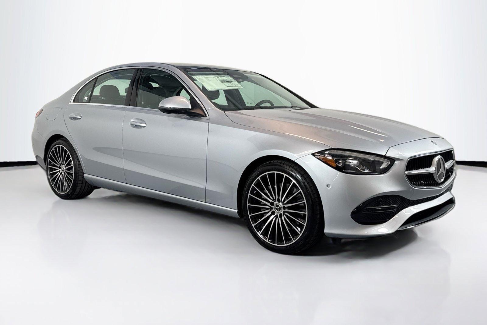 New 2026 Cirrus Silver Metallic Mercedes-Benz C 300 image 3