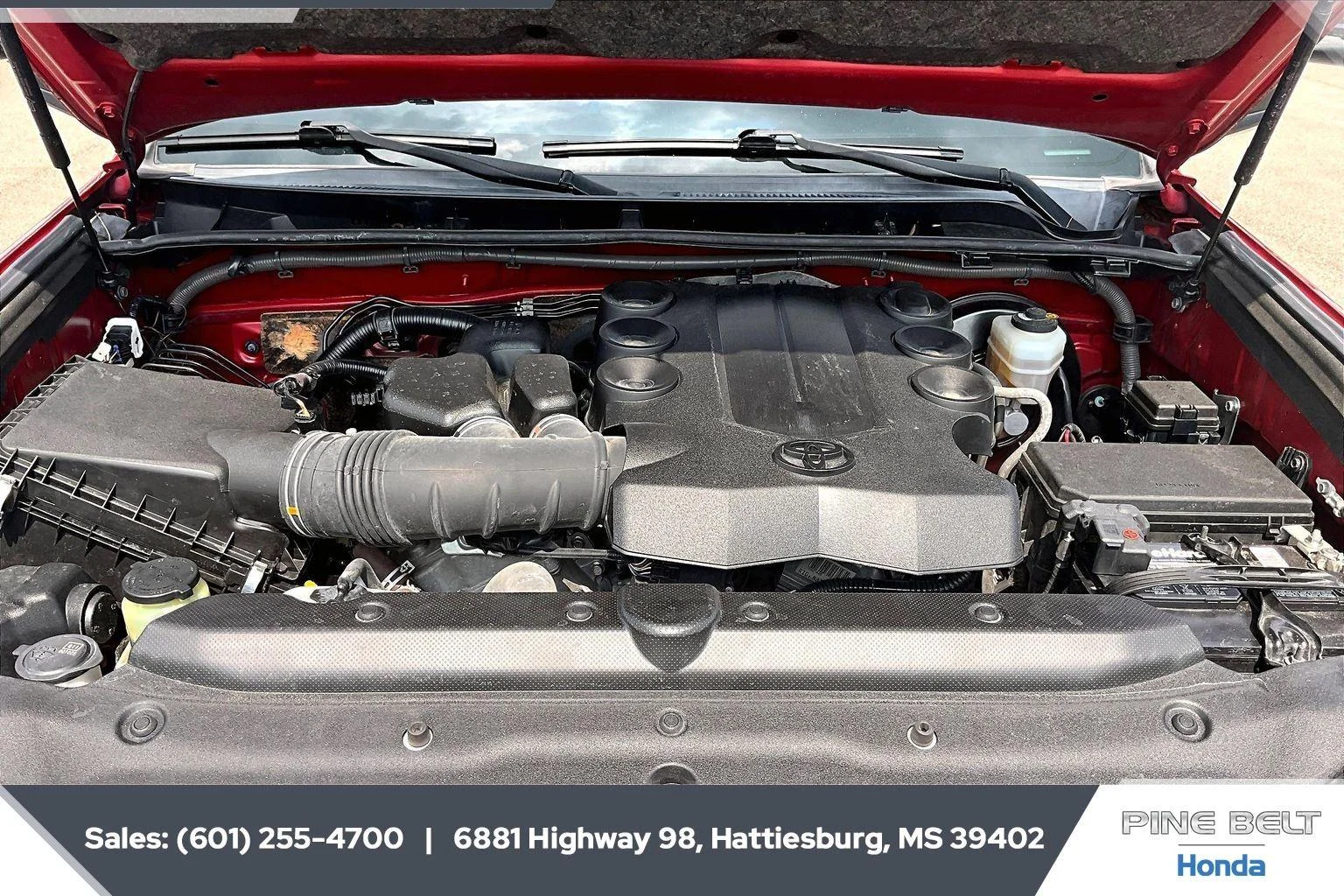 Used 2021 Barcelona Red Metallic Toyota SR5 image 8