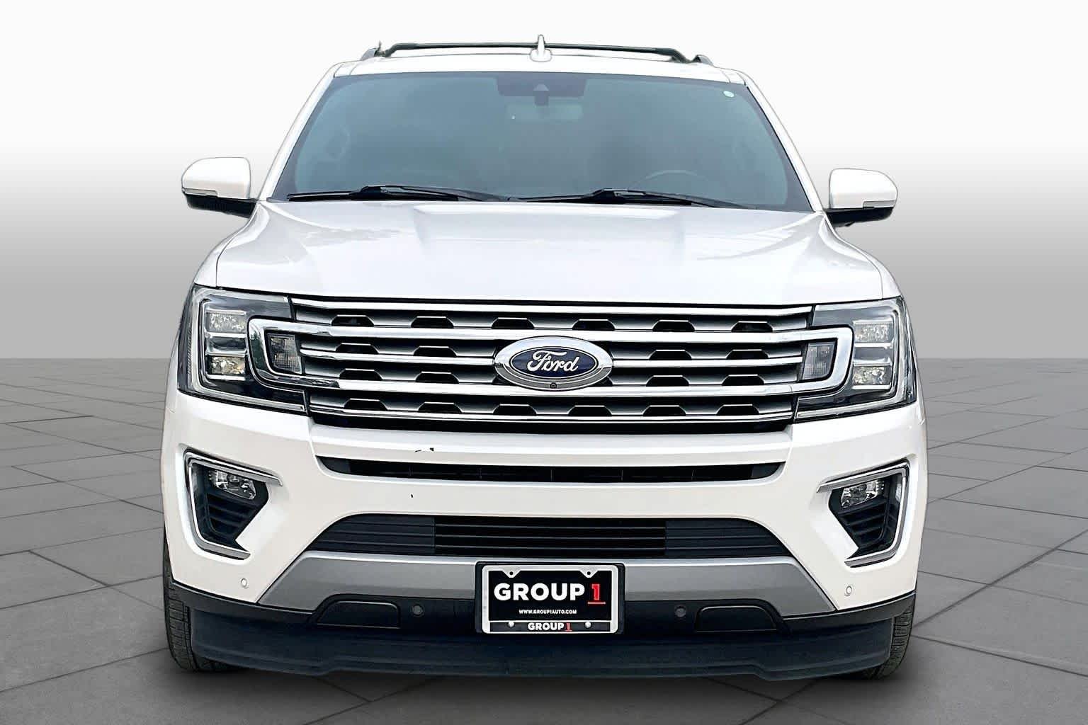 Used 2019 White Platinum Metallic Tri-Coat Ford Limited image 4