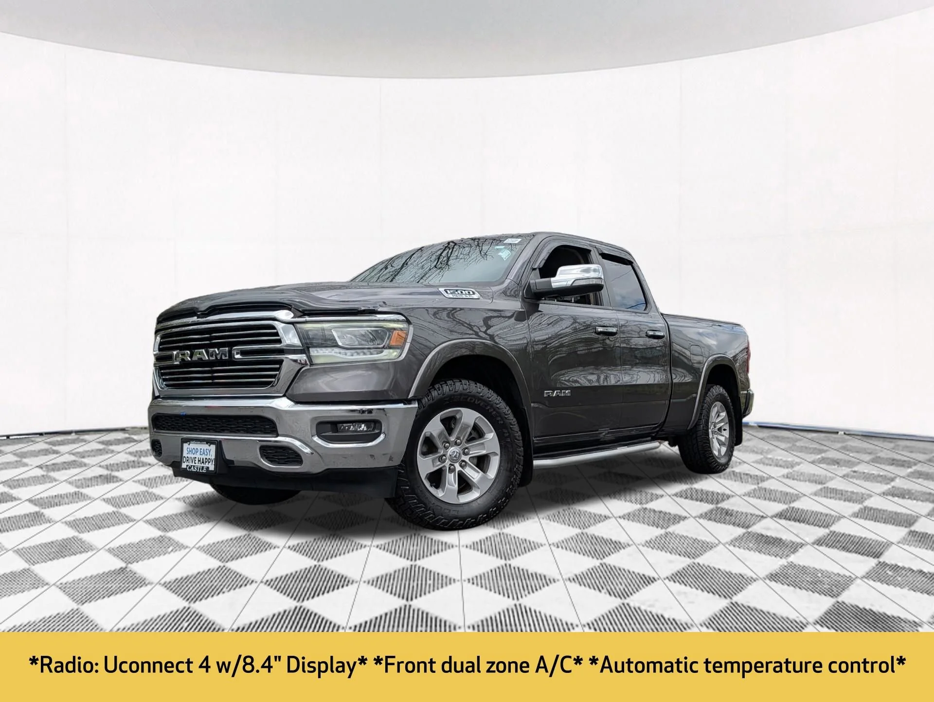 Used 2020 Gray Ram Laramie Quad Cab 4x4 6