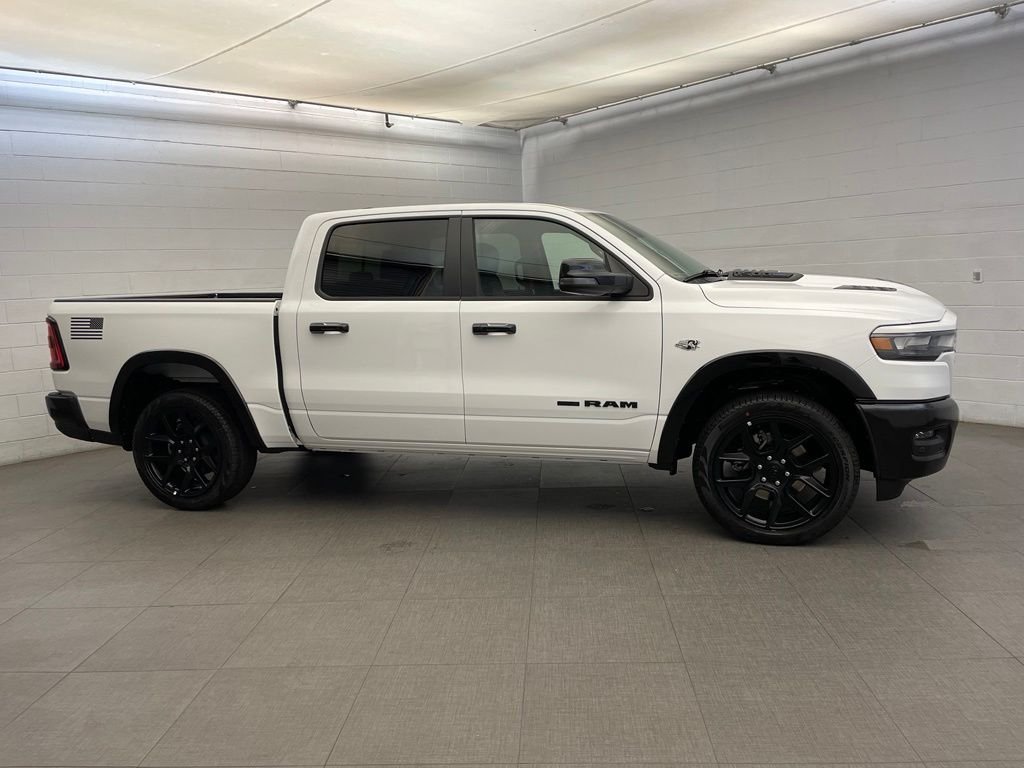 New 2026 Bright White Clear-Coat Exterior Paint RAM Laramie America 250 image 2