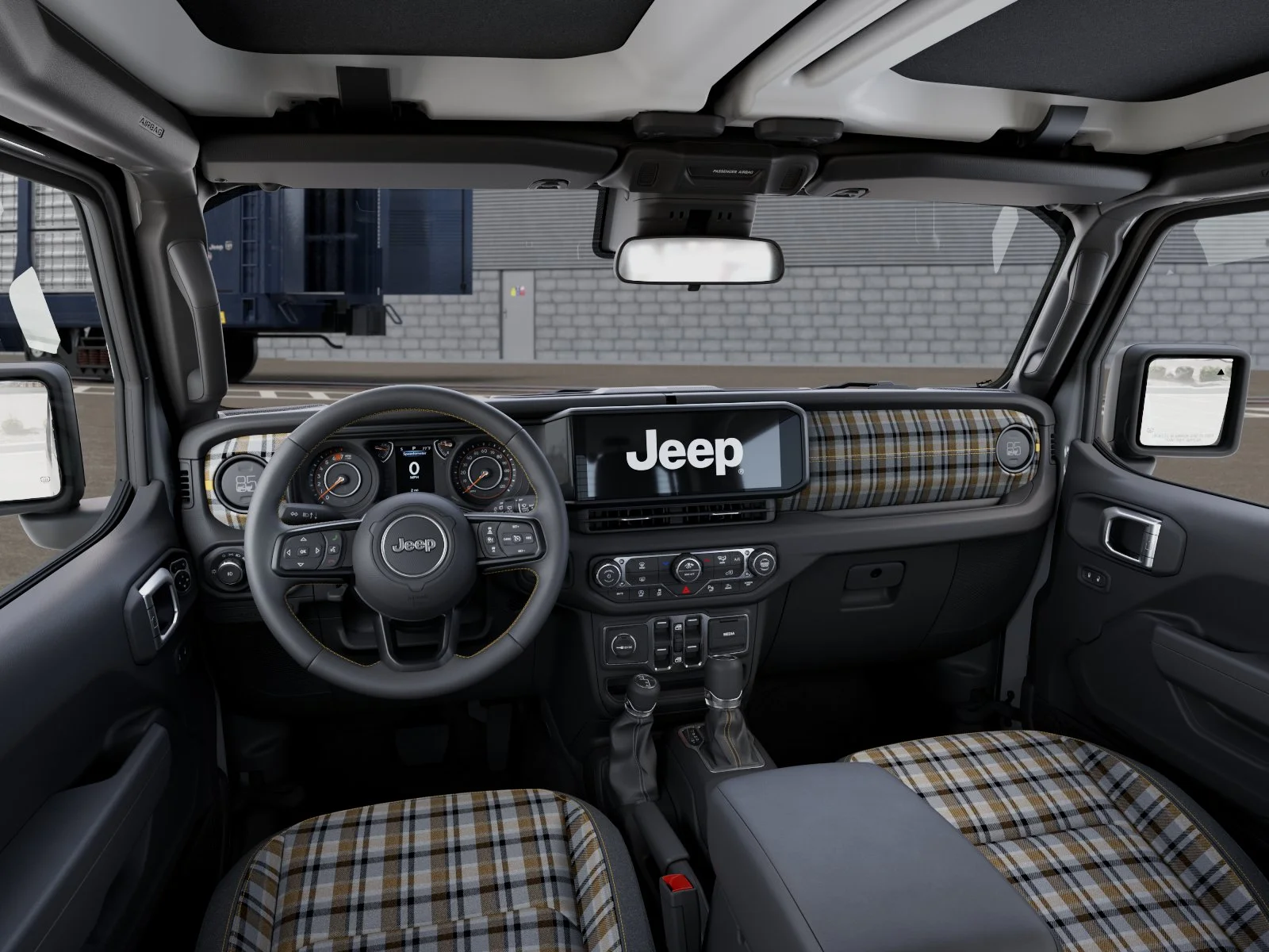 New 2026 Bright White Clear-Coat Exterior Paint Jeep  image 29