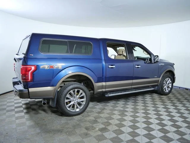 Used 2015 Blue Ford Lariat image 9