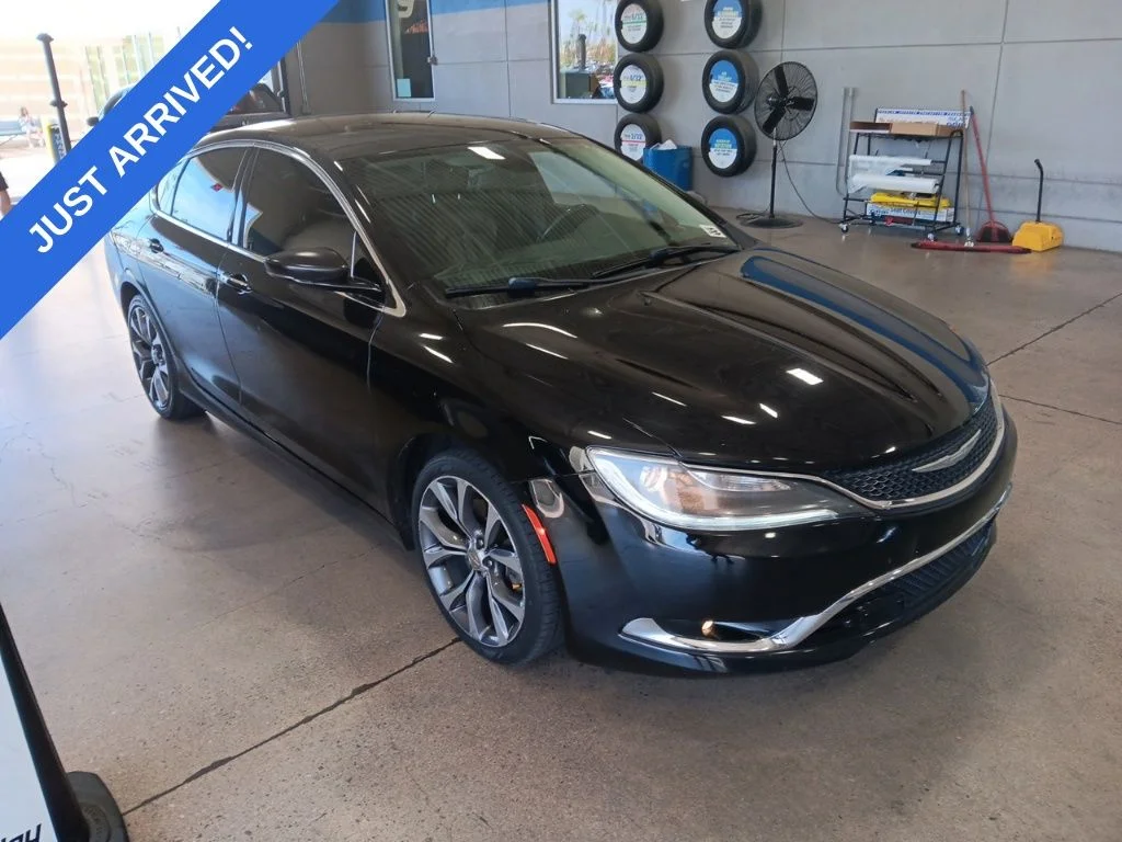 Used 2015 Black Clearcoat Chrysler C image 2