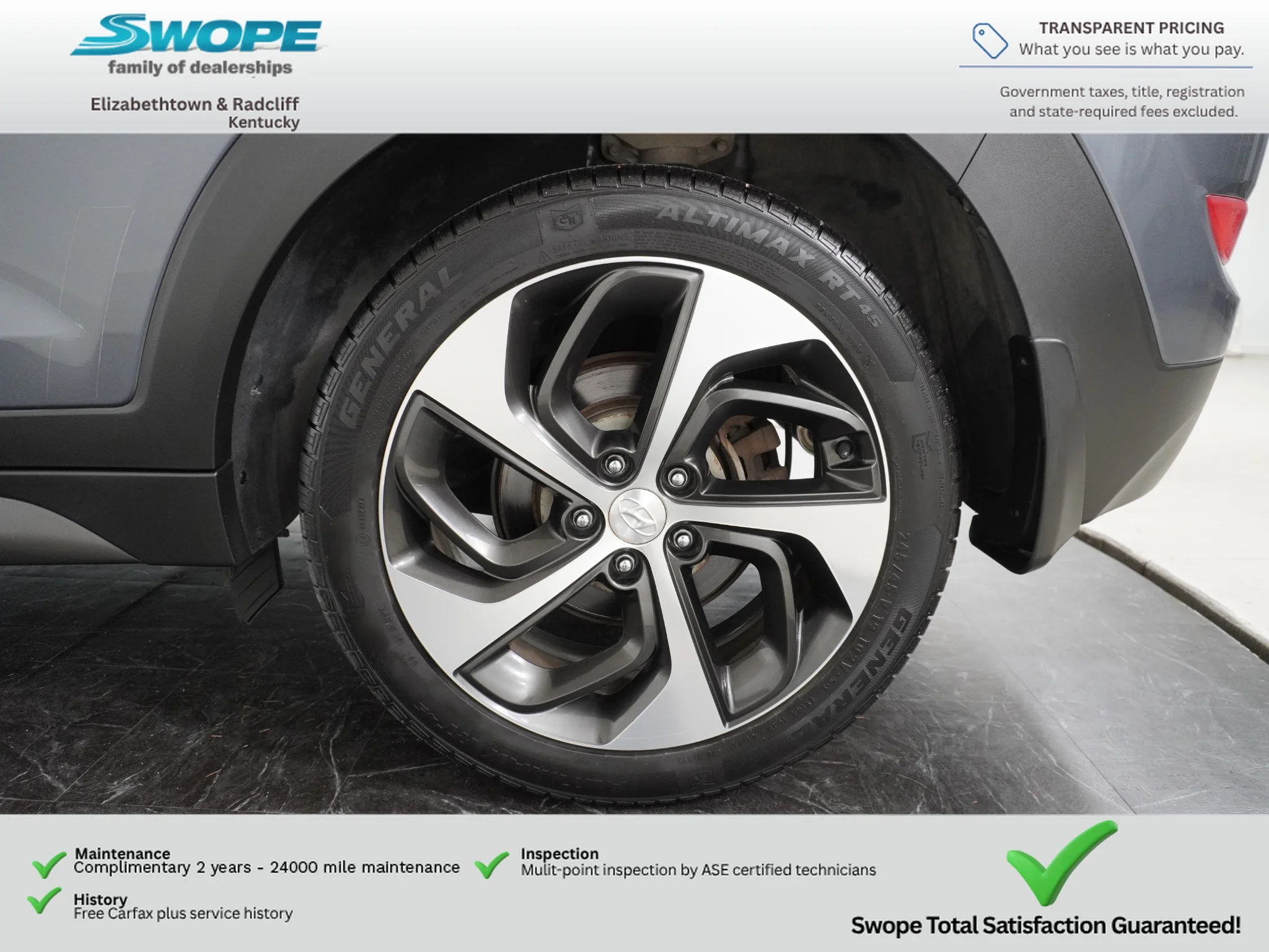 Used 2016 Coliseum Grey Hyundai Limited image 29