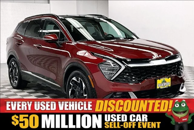 Used 2025 Dawning Red Kia SX-Prestige image 1