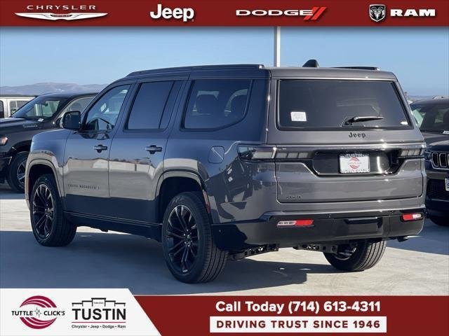 New 2026 Baltic-Gray Metallic Clear-Coat Exterior Paint Jeep Grand Wagoneer image 4