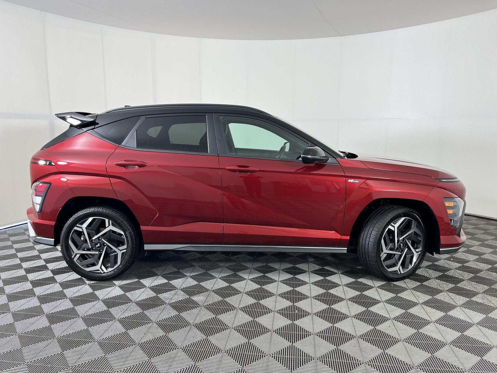 Used 2024 Ultimate Red Metallic w/Black Roof Hyundai N Line image 9