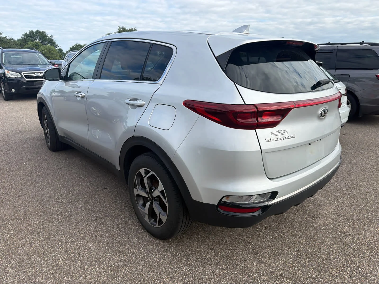 Used 2020 Sparkling Silver Kia LX image 2