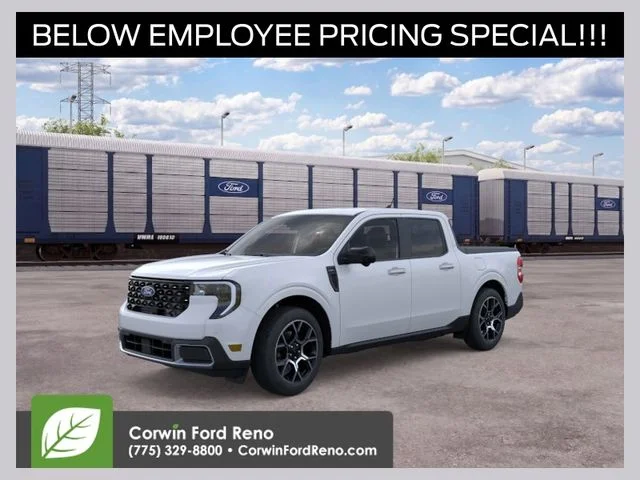 New 2026 Space White Metallic Ford Lariat image 1