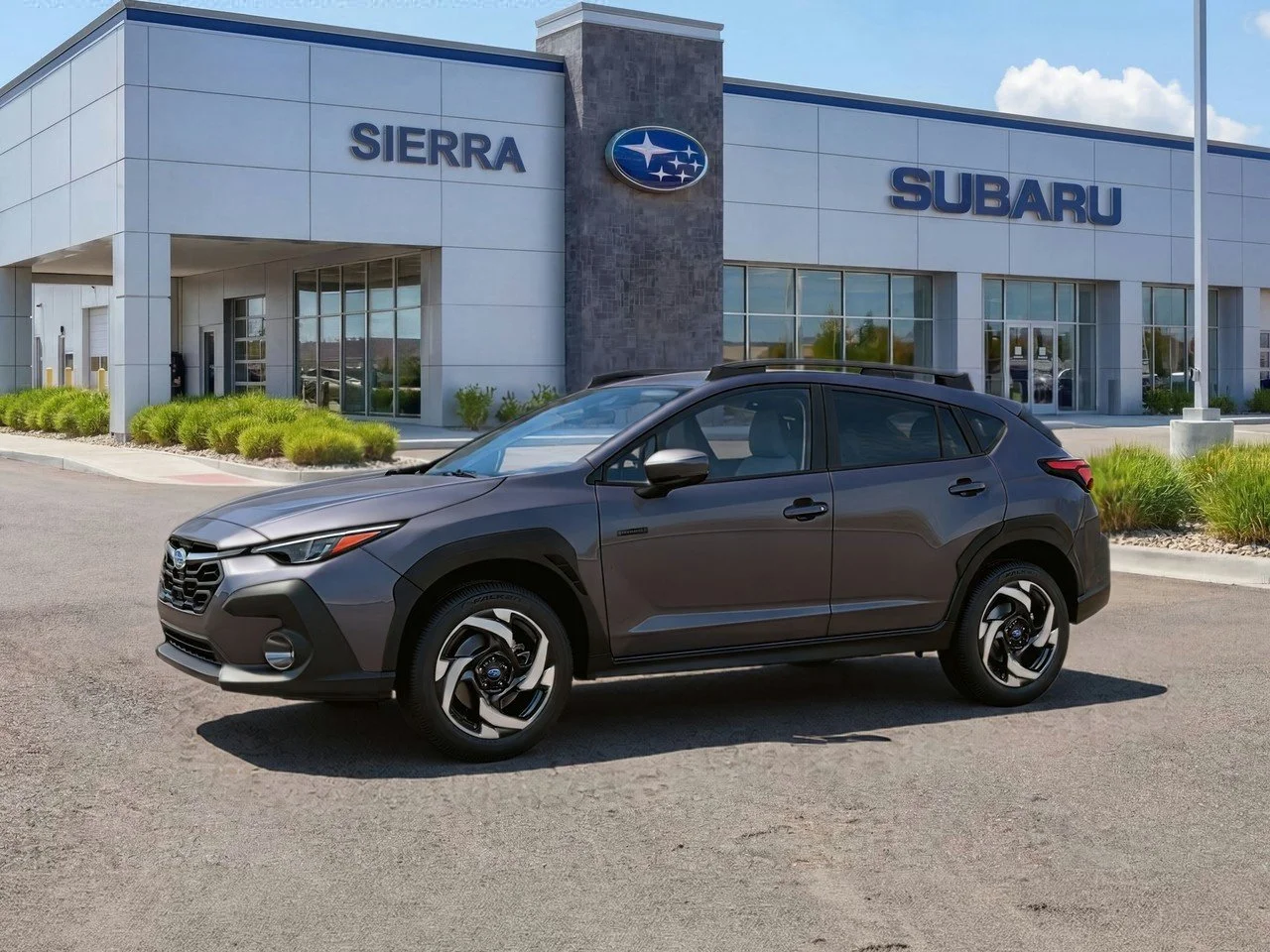 New 2026 Magnetite Gray Metallic Subaru Limited Hybrid image 2