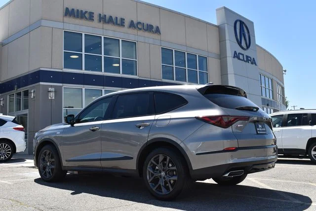 Certified Used 2023 Liquid Carbon Metallic Acura SH-AWD with A-Spec Package image 7