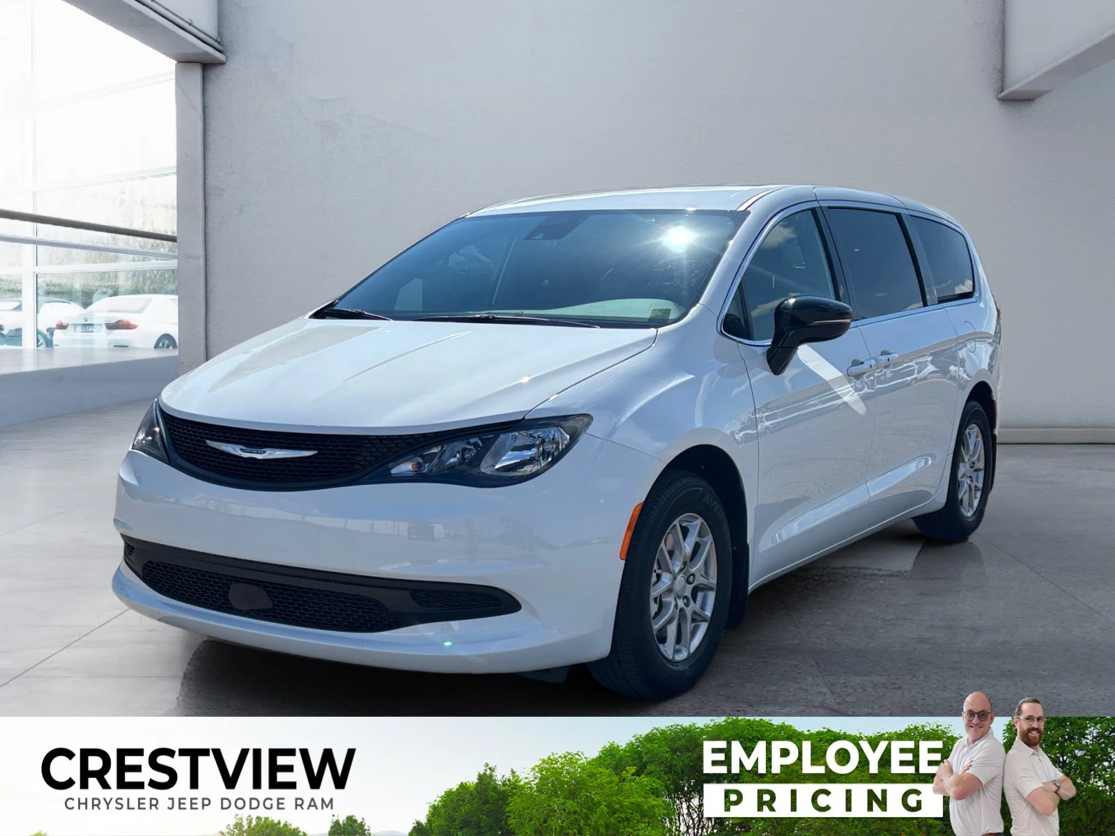 New 2027 Bright White Chrysler SXT image 1