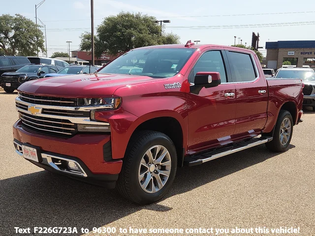 Pre-Owned 2020 Chevrolet Silverado 1500 High Country 4WD 4D Crew Cab