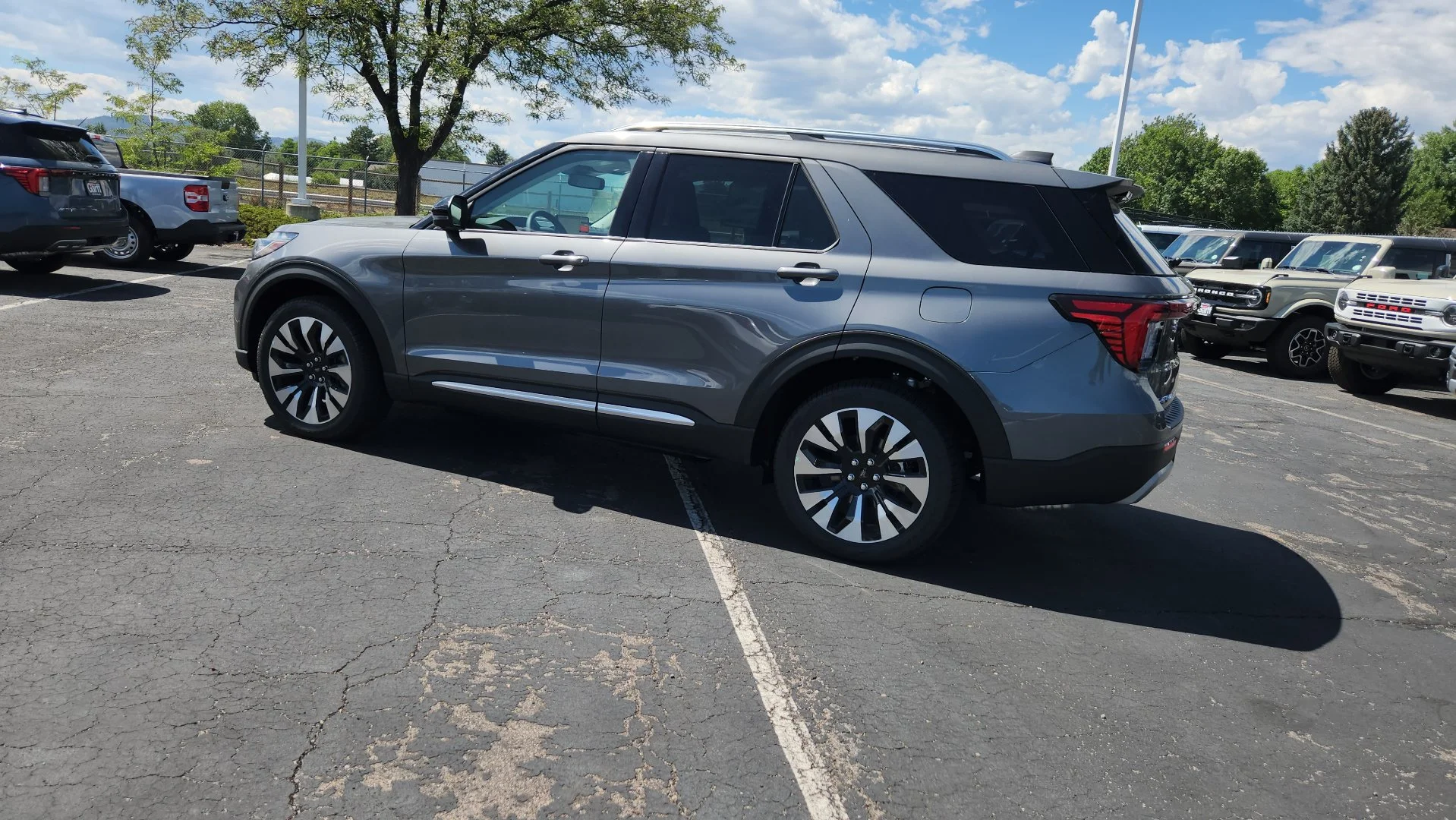 New 2026 Carbonized Gray Metallic Ford Platinum image 5
