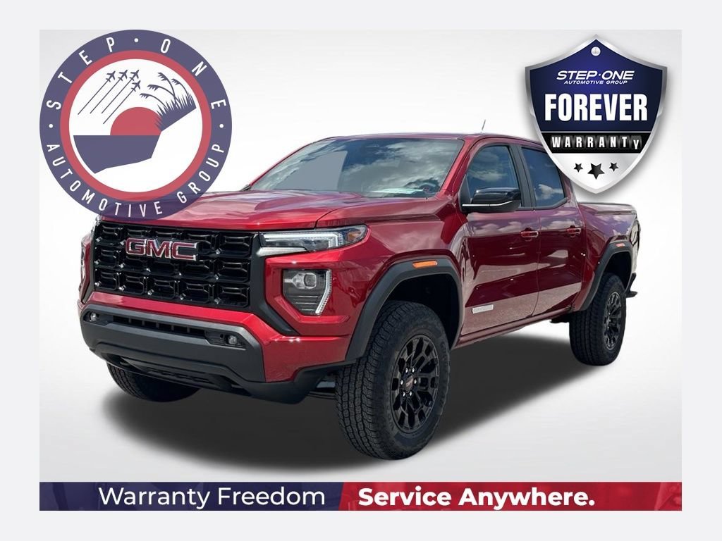 New 2026 Volcanic Red Tintcoat GMC Elevation image 1