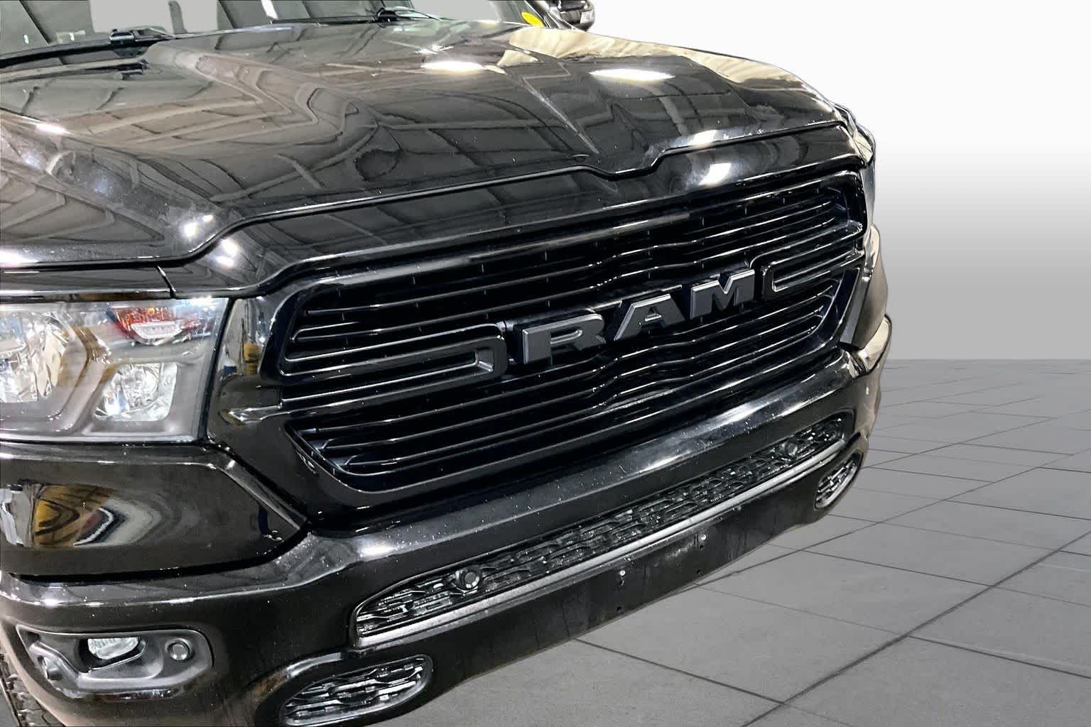 Used 2019 Diamond Black Crystal Pearlcoat Ram Big Horn/Lone Star image 30