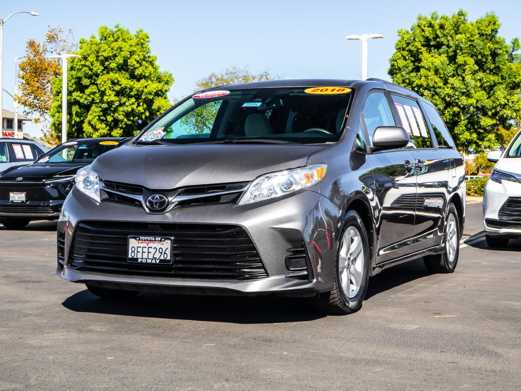 Certified Used 2018 Gray Toyota LE image 4