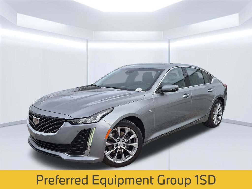 Used 2024 Argent Silver Metallic Cadillac Premium Luxury image 2