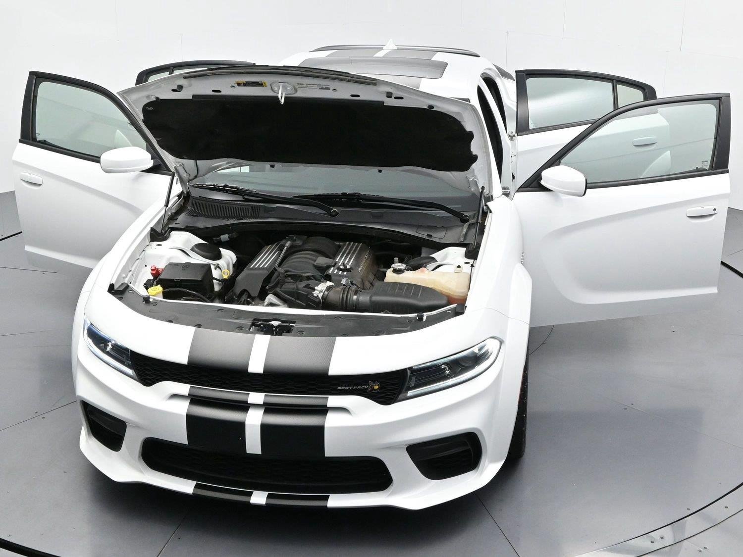Used 2022 White Knuckle Clearcoat Dodge Scat Pack Widebody image 36
