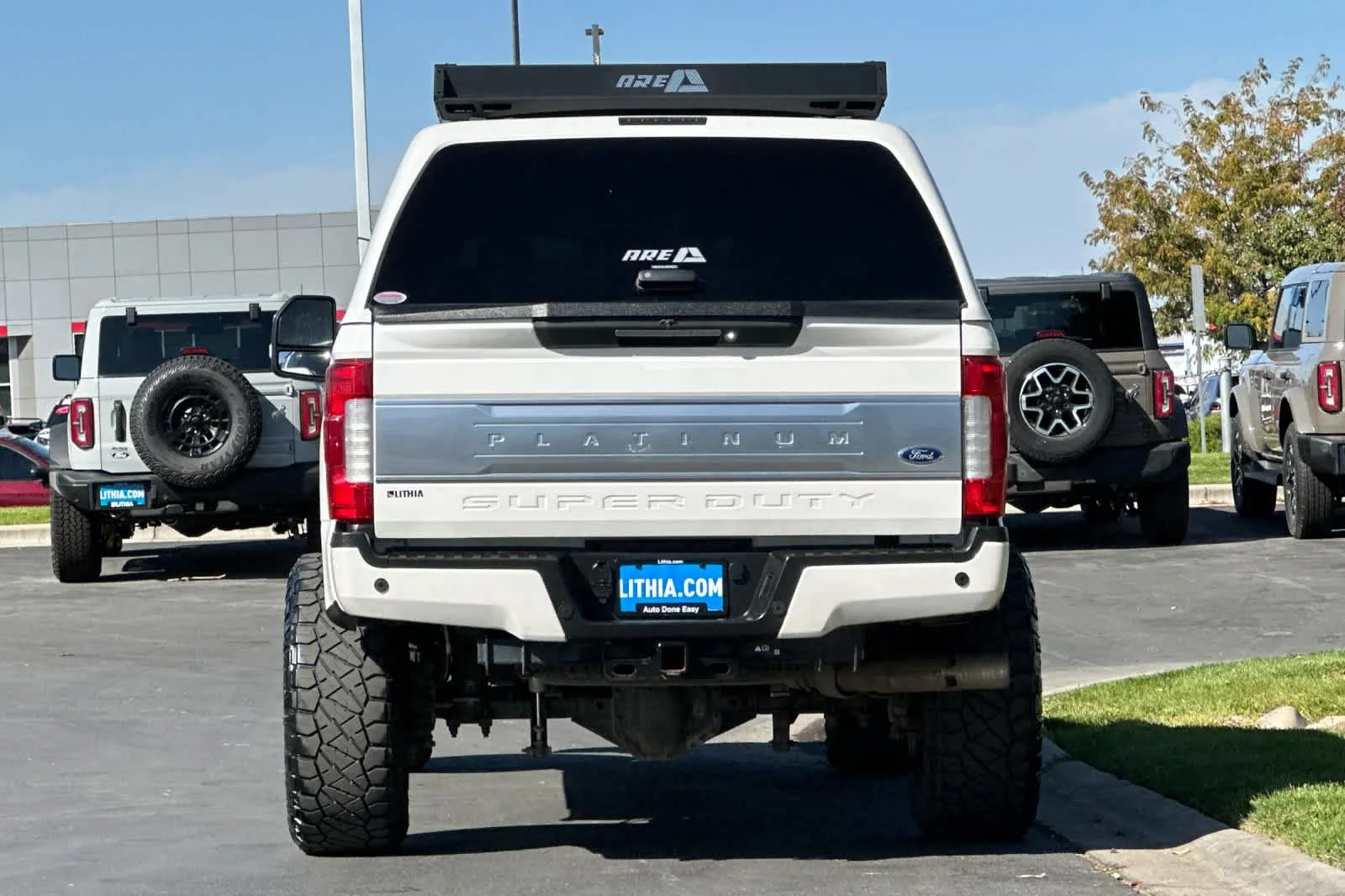 Certified Used 2019 White Platinum Metallic Tri-Coat Ford Platinum image 7