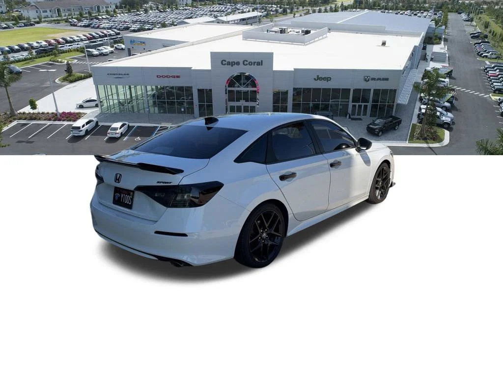 Used 2022 White Honda Sport image 3