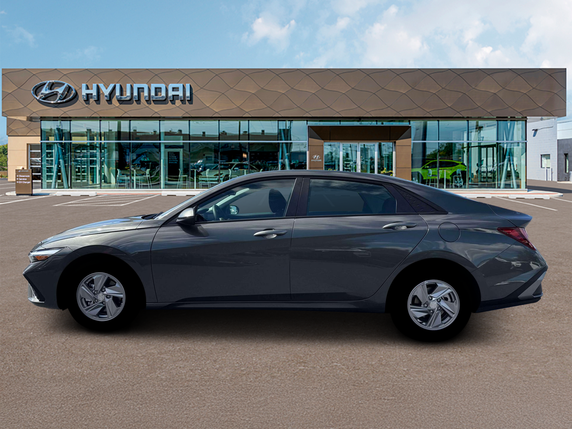 New 2026 Gray Hyundai SE image 3
