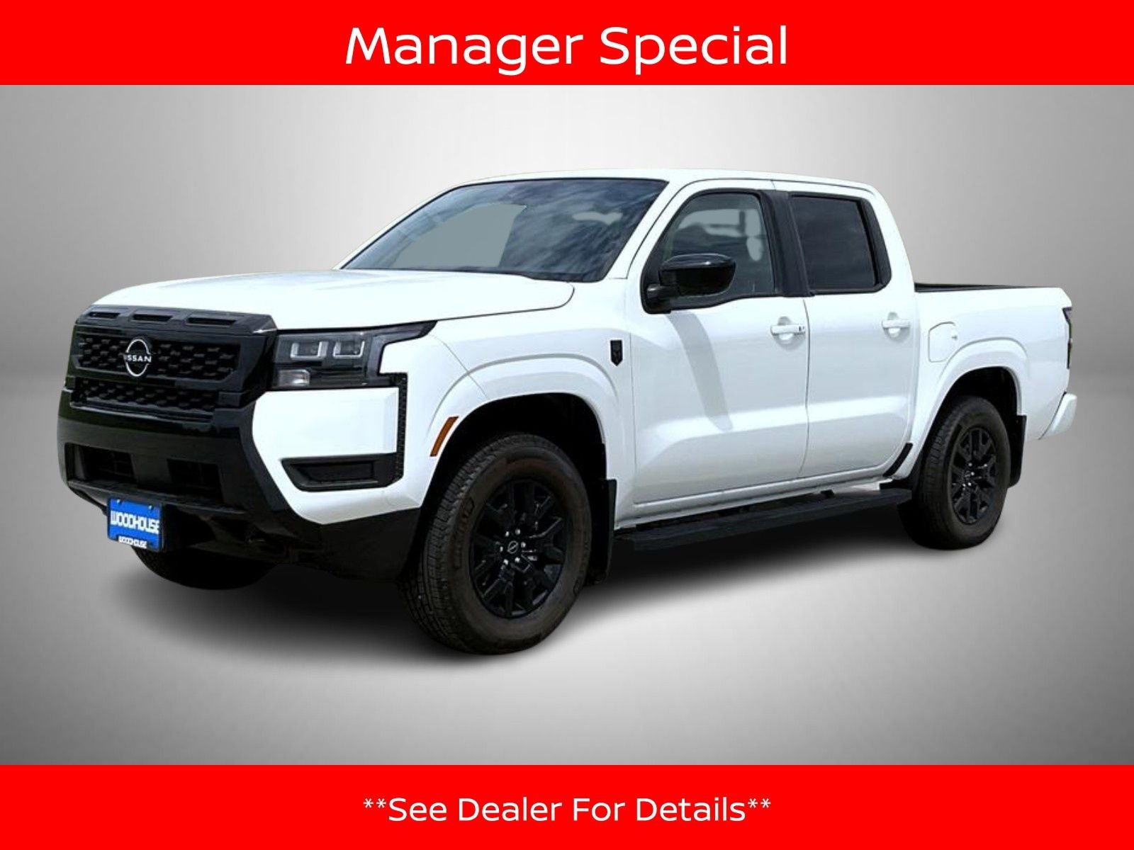 New 2026 Glacier White Nissan SV image 1