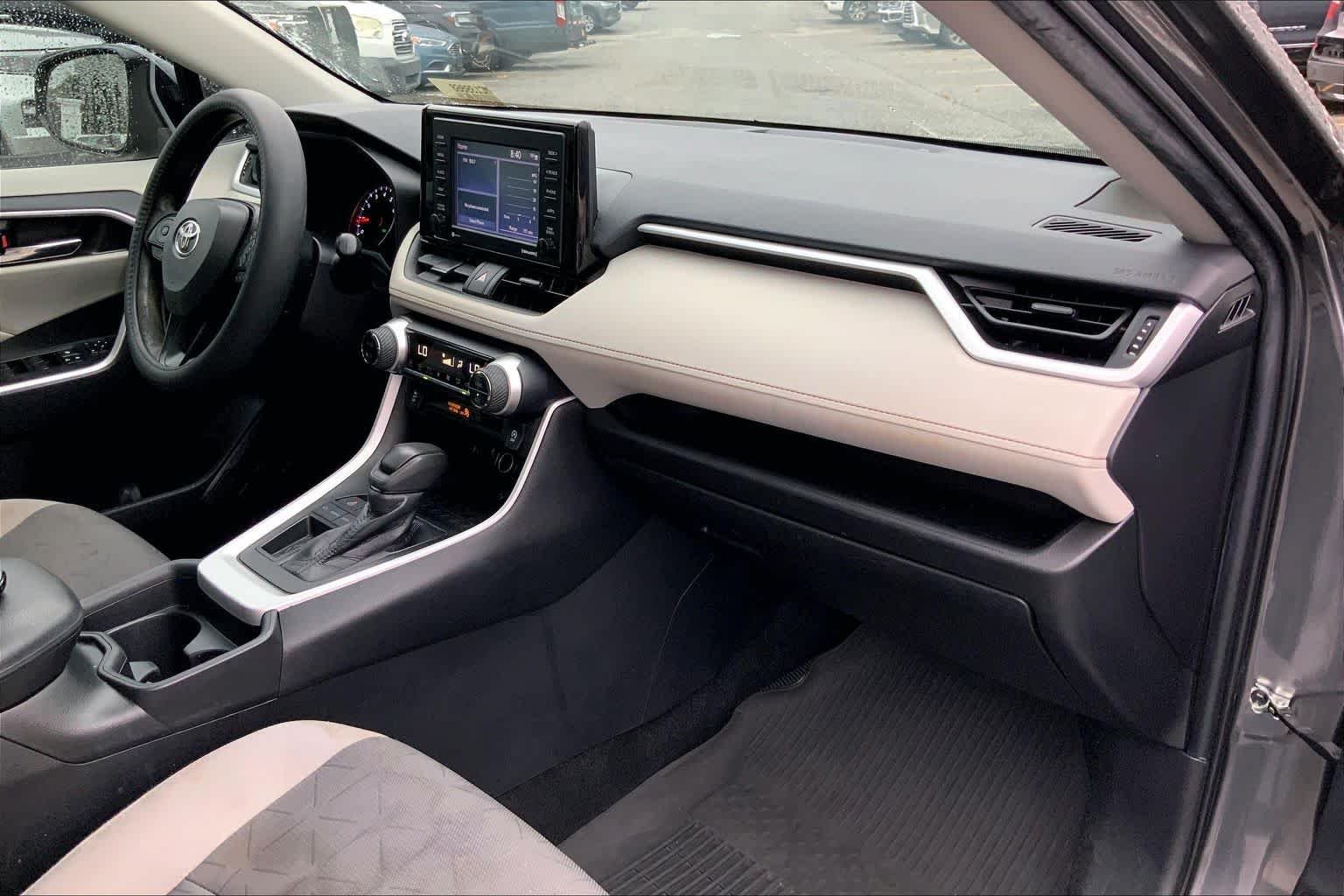 Used 2021 Magnetic Gray Metallic Toyota XLE image 13