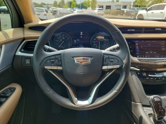 Used 2024 Crystal White Tricoat Cadillac Premium Luxury image 11